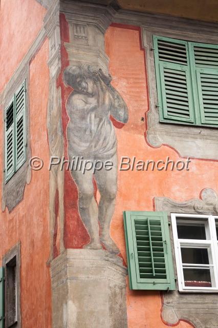 autriche vorarlberg 05.JPG - Peinture murale, Bregenz, Vorarlberg, Autriche